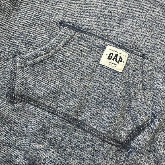 Baby Gap blue hooded romper, size 18-24M - Picture 4 of 6